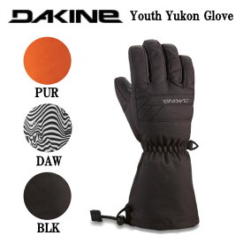 【DAKINE】ダカイン 2024秋冬 Youth Yukon Glove キッズ 子供用 スノーグローブ スキー スノーボード 5本指 手袋 防寒 雪山 登山 キャンプ アウトドア KS/KM/KL 3カラー【正規品】