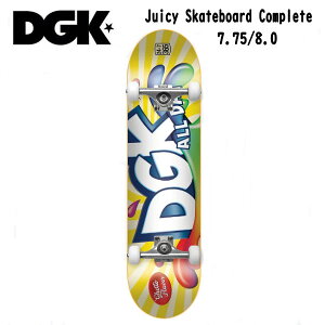 yDGKz fB[W[P[ DGK Juicy Copmlete 7.75/8.0C` Deck Skateboard HIPHOP Rv[g XP[g{[h XeB[r[EBAX  S rMi[yKiz