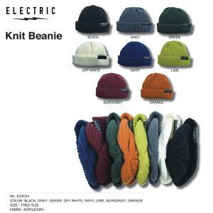 yELECTRICzGNgbN 2022/2023 KNIT BEANIE r[j[ lbNEH[}[ oNo tFCX}XN Xm[{[h XL[