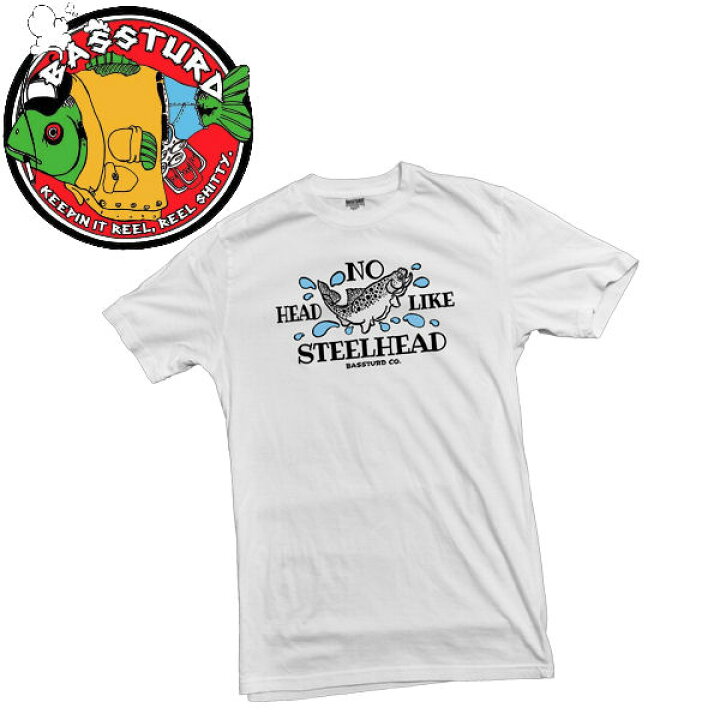 楽天市場 Bassturd バスタード16春夏 Chrome メンズtシャツ 半袖ティーシャツ Tee アウトドア フィッシング 釣り キャンプ S L White 正規品 あす楽対応 Surf Snow ５４ｔｉｄｅ