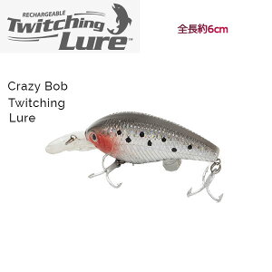 yTwitching LurezCrazy Bob Twitching Lure A[ U d oCu[V n[hA[ ^a \g tBbVO oXނ ubNoX i}Y