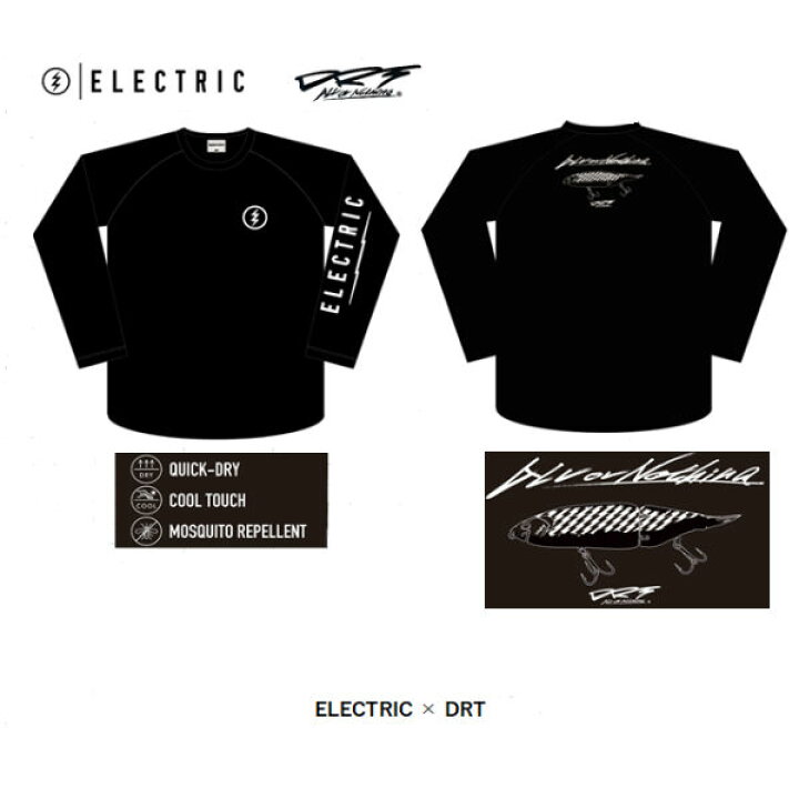 楽天市場】【ELECTRIC】エレクトリック DRT×ELECTRIC RAGLAN DRY L/S 