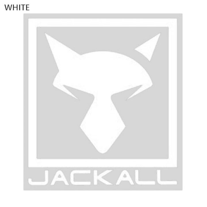 驚きの価格が実現 Jackall スクエア L ブラック Jkカッティングステッカー ジャッカル フィッシングツール