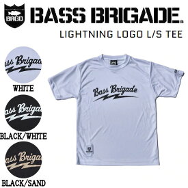 【BASS BRIGADE】バスブリゲード 2022春夏 LIGHTNING LOGO DRY TEE メンズ Tシャツ アウトドア フィッシング M/L/XL/XXL 3カラー【あす楽対応】