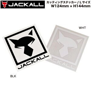 yJACKALLzWbJ CUTTING STICKER SQUARE L JbeBOXebJ[ V[ ނ tBbVO AEghA Lv oXނ W124mm×H144mm 2J[yKiz