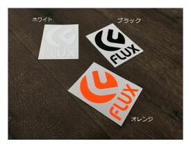 【FLUX】フラックス ICON DIECUT STICKER Small ロゴカッティングステッカー 6cm×8.3cm