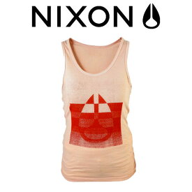 【nix-ns1759-1299】【NIXON】ニクソン/RIDER TANK レディースタンクトップ ノースリーブTシャツ アイコンプリント/S・M・L/CANTALOUPE/