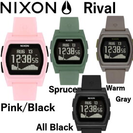 【NIXON】ニクソン Rival ライバル メンズ レディース ユニセックス デジタル ウォッチ 腕時計 4カラー【あす楽対応】