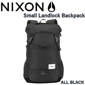 【NIXON】ニクソン JP SMALL LANDLOCK BACKPACK メンズバックパック リュックサック バッグ 鞄 All BLACK【あす楽対応】