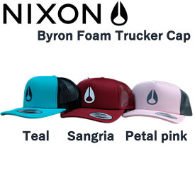 【NIXON】ニクソン Byron Foam Trucker Cap メンズ レディース メッシュキャップ スナップバック 帽子 ハット 3カラーFサイズ【あす楽対応】