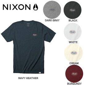 【NIXON】ニクソン Axle T-Shirt メンズ 半袖 Tシャツ ティーシャツ トップス ロゴプリント TEE S・M・L 6カラー【あす楽対応】