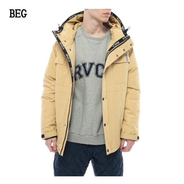 楽天市場】【RVCA】ルーカ 2020秋冬 メンズ MOUNTAIN PUFFER JACK 