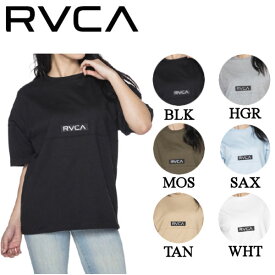 【RVCA】ルーカ 2021春夏 レディース WAPPEN SS Tシャツ 半袖 スケートボード サーフィン アウトドア トップス XS/S 6カラー【正規品】【あす楽対応】