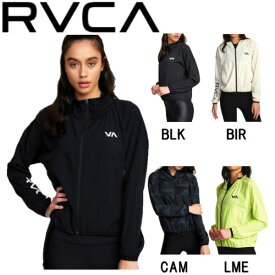 【RVCA】ルーカ 2020春夏 RVCA レディース WOMENS YOGGER JACKET ジャケット トレーニング ジム ヨガ サーフィン XS/S/M 4カラー【あす楽対応】