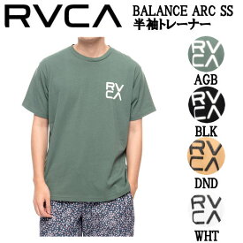 【RVCA】ルーカ 2021春夏 RVCA メンズ BALANCE ARC SS 半袖トレーナー Tシャツ トレーナー 半袖 ロゴ スケートボード サーフィン トップス S/M/L/XL 4カラー【あす楽対応】