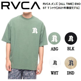 【RVCA】ルーカ 2021春夏 RVCA メンズ 【ALL TIME】 ENO ST Tシャツ 半袖 スケートボード サーフィン トップス S/M/L/XL 4カラー【あす楽対応】