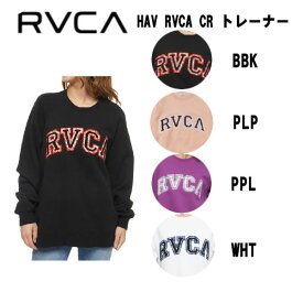 RVCA ルーカ 2021秋冬 RVCA レディース HAV RVCA CR トレーナー スウェットトップス サーフィン スケートボード 長袖 XS/S 5カラー【正規品】