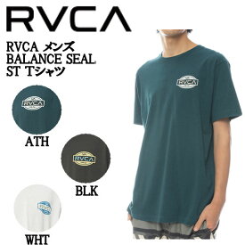 【RVCA】ルーカ 2022春夏 RVCA メンズ BALANCE SEAL ST Tシャツ 半袖 スケートボード サーフィン アウトドア トップス S/M/L/XL 3カラー【あす楽対応】