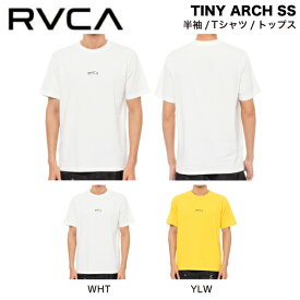 【RVCA】ルーカ 2020春夏 TINY ARCH SS メンズ 半袖 Tシャツ トップス ティーシャツ アウトドア キャンプ サーフ ストリート スケボー M/L 2カラー【正規品】