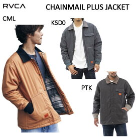 【RVCA】ルーカ 2022 CHAINMAIL PLUS JACKET メンズ ジャケット キャンプ スケートボード サーフィン アウトドア 3カラー【正規品】