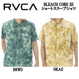 yRVCAz[J 2023t RVCA Y BLEACH CORD SS V[gX[uVc  gbvX XP[g{[h T[tB MELEXLyKiz