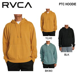 【RVCA】ルーカ 2023秋冬 メンズ Ptc Hoodie プルオーバーパーカー フーディー ロゴ 長袖 トップス スケートボード サーフィン ストリート M/L 3カラー【正規品】