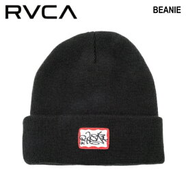 【RVCA】ルーカ 2023秋冬 メンズ レディース ユニセックス BEANIE ニット帽 ビーニー ニットキャップ 帽子 スケートボード ストリート【正規品】【あす楽対応】