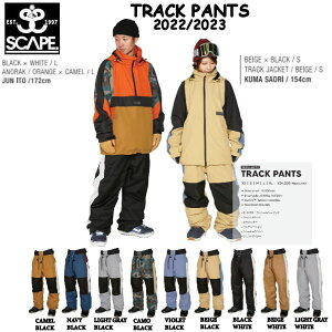 ySCAPEzGXP[v TRACK PANTS UNISEX Y fB[X jZbNX Xm[pc Xm[EFA {gX Y{ Xm{[ Xm[{[h XL[ AEghA EB^[X|[c XS/S/M/L/XL 9J