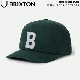 【BRIXTON】ブリクストン BIG B MP CAP メンズ ユニセックス キャップ 帽子 アジャスタブル アウトドア 作業用 シンプル キャンプ サーフ ストリート アメカジ ONESIZE【正規品】