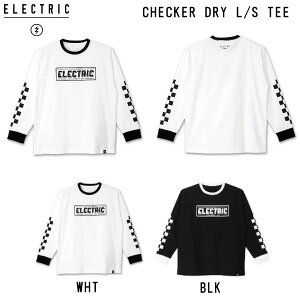 yELECTRICzGNgbN 2025t CHECKER DRY L/S TEE Y bVK[h  hCTVc T gbvX UVJbg z ڐG⊴ hH AEghA Lv M/L/XL/XXL 2J[y