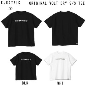 【ELECTRIC】エレクトリック 2025春夏 ORIGINAL VOLT DRY S/S TEE メンズ ラッシュガード 半袖 ドライTシャツ トップス UVカット 吸水速乾 接触冷感 防蚊加工 アウトドア キャンプ M/L/XL/XXL 2カラー【正規品】