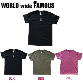 【WORLD WIDE FAMOUS】ワールドワイドフェイマス 2018春夏 TORA T メンズ レディース キッズ 半袖Tシャツ ティーシャツ トップス TEE YS-2XL 3カラー