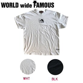 【WORLD WIDE FAMOUS】ワールドワイドフェイマス 2018春夏 KR T メンズ レディース キッズ 半袖Tシャツ ティーシャツ トップス TEE YS-2XL 2カラー