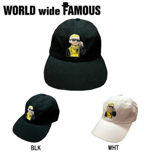 �yWORLD WIDE FAMOUS�z���[���h���C�h�t�F�C�}�X 2018�H�~ SNAKE-CAP �����Y ���f�B�[�X ���[�L���b�v �X�q 2�J���[