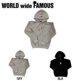 【WORLD WIDE FAMOUS】ワールドワイドフェイマス 2018秋冬 SK-HOODIE メンズ レディース プルオーバーパーカー 長袖 トップス S・M・L・XL 2カラー