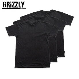 【GRIZZLY】グリズリー 2019春夏 GRIZZLY TAGLESS S/S TEE メンズ 半袖Tシャツ ティーシャツ トップス 3枚セット S・M・L・XL・XXL