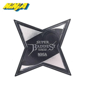【NINJA】ニンジャ SUPER BADDEST with BADDEST OIL オイルベアリング スター 8個入り スケートボード パーツ スケボー