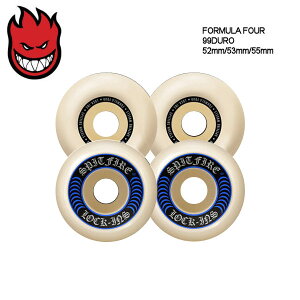 ySPIT FIREzSPITFIRE WHEELS Xsbgt@CA FORMULA FOUR 99DURO LOCK-INS EB[ XP[g{[h 52mm/53mm/55mmi41Zbgj