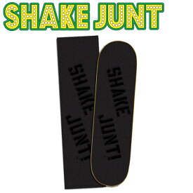 【SHAKE JUNT】シェイクジャント FIGGY PRO GRIP デッキテープ グリップテープ スケートボード ブラック/ブラック 9in×33in【あす楽対応】