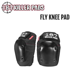 �y187 KILLER PADS�z187 �L���[�p�b�h FLY KNEE PAD �v���e�N�^�[ ��l �j�[�p�b�h �G�p�b�h S/M/L/LX �u���b�N�y���K�i�z
