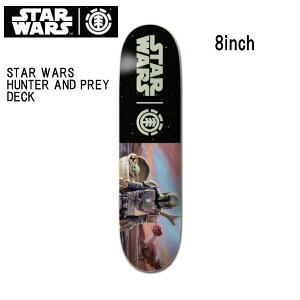 yELEMENTzSTARWARS x ELEMENT THE MANDALORIAN Collection HUNTER AND PREY DECK X^[EH[Y Gg SKATEBOARD XP[g{[h fbL 8.0C` yKiz