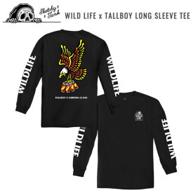 【SKETCHY TANK】スケッチータンク 2020秋冬 WILD LIFE x TALLBOY LONG SLEEVE TEE ラーキングクラス ロンT TEE メンズ 長袖Tシャツ コラボ トップス 【正規品】【あす楽対応】