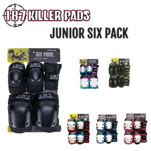 y187 KILLER PADSz187 L[pbh JUNIOR SIX PACK WjA LbY veN^[ XgK[h G{[pbh j[pbh 3_Zbg ONE SIZE 6J[yKiz