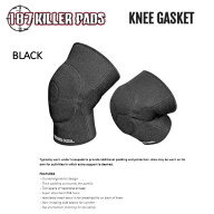 【187 KILLER PADS】187 キラーパッド KNEE GASKET ニーガスケット プロテクター ずれ防止 膝 ヒザ 調整…