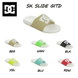 【DC Shoes】ディーシーシューズ 2021春夏 SK SLIDE GITD メンズ ウィメンズ サンダル 靴 ビーチ サンダル キャンプ スケートボード 6カラー 23.0cm-29.0cm【あす楽対応】