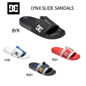 【DC Shoes】ディーシーシューズ 2022春夏 LYNX SLIDE メンズ サンダル 靴 ビーチ サンダル キャンプ スケートボード アウトドア 25cm/26cm/27cm/28cm【あす楽対応】