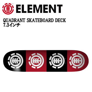 yELEMENTzGg XP[g{[h QUADRANT SKATEBOARD DECK fbL  l Pi 8.0C` ONE COLOR