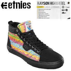 【etnies】エトニーズ KAYSON HIGH X REBEL ケイソン ハイカット スケートボード スケートシューズ 靴 スニーカー 耐久性 24.0cm-28.0cm 【あす楽対応】