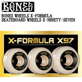 【BONES BEARINGS】ボーンズベアリング BONES WHEELS X-FORMULA SKATEBOARD WHEELS 97A V5 V6 4PK スケートボード ウィール 52/53/54/56【あす楽対応】