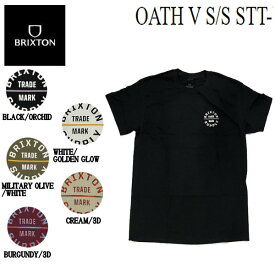 【BRIXTON】ブリクストン 2022春夏 OATH V S/S STT メンズ Tシャツ 半袖 スケートボード サーフィン トップス M/L/XL/XXL 5カラー【あす楽対応】